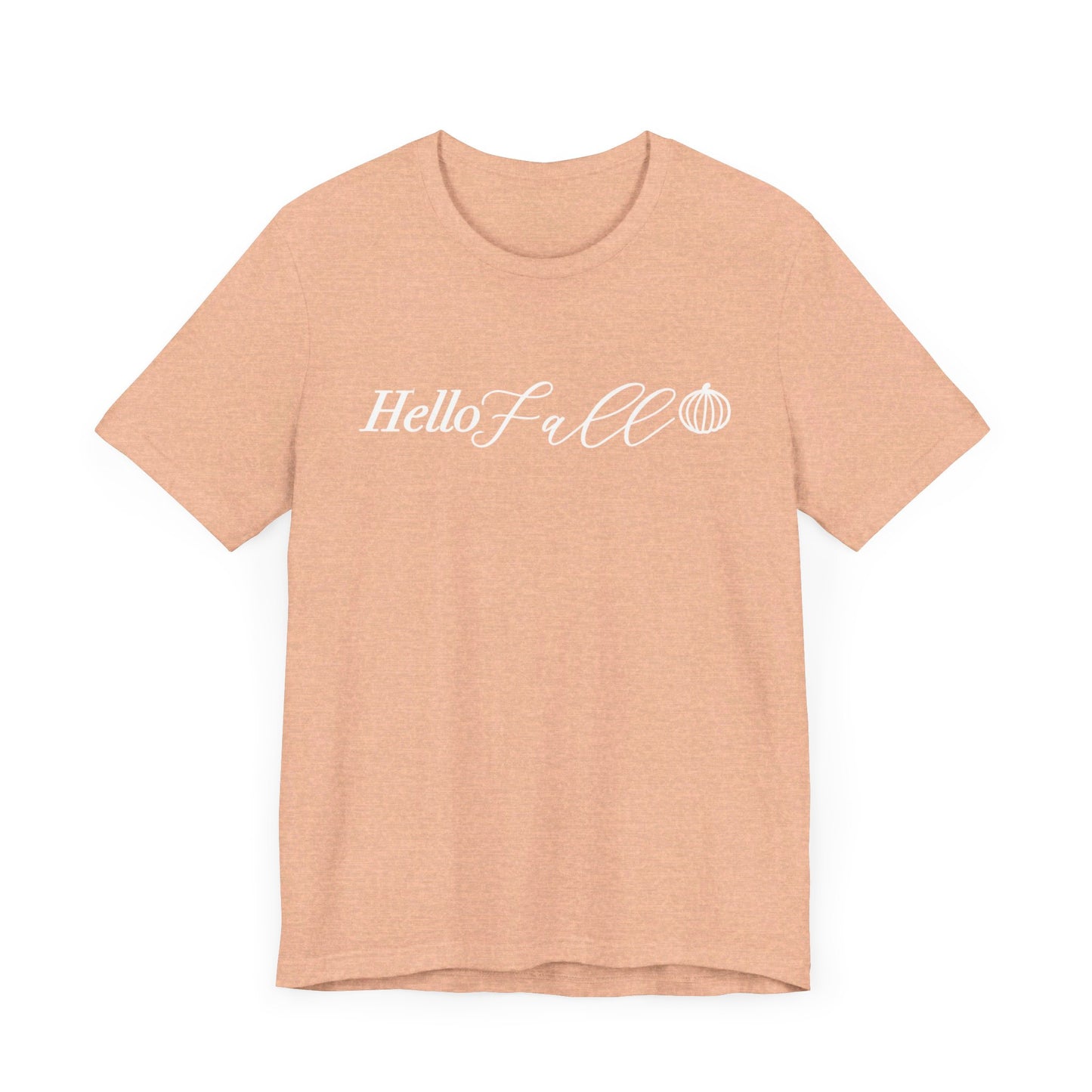 Hello Fall_Crewneck Tee Shirt